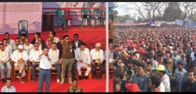 ময়মনসিংহ বিএনপির নিবাচনী জনসভা ভোটাধিকার ও কর্মসংস্থানের ওপর গুরুত্বারোপ তারেক রহমানের 