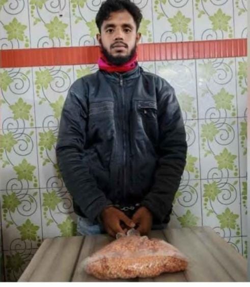 মোহনগঞ্জে ১০হাজার ২২০পিস ইয়াবাসহ যুবক আটক 