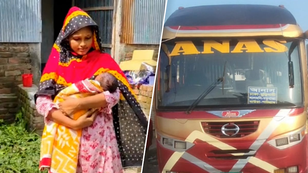 বাসের ভেতরে সন্তান প্রসব, উপহার গেল নবজাতকের বাড়িতে