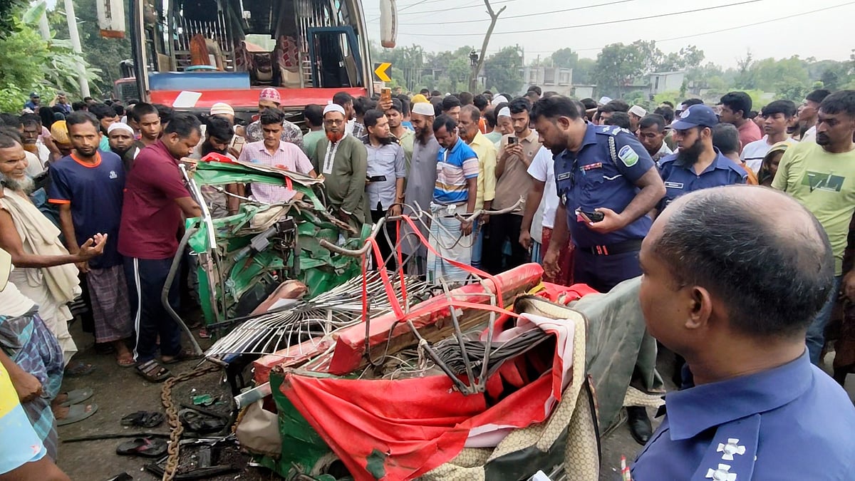 ময়মনসিংহে বাস–সিএনজিচালিত অটোরিকশার সংঘর্ষ, নিহত ৭